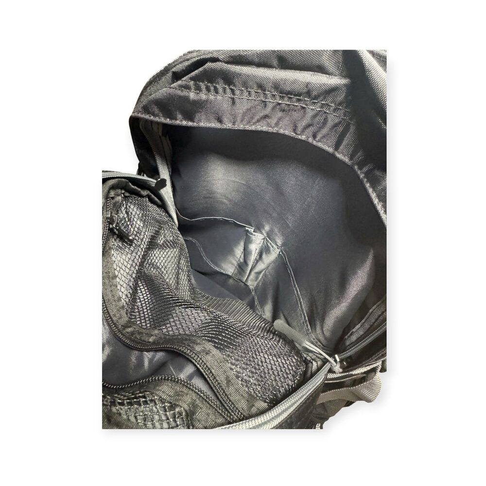 Black Summit Ridge IAMD Backpack Large Travel Bag School Work - Picture 6 of 7